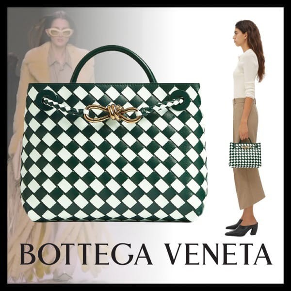 【ボッテガヴェネタ BOTTEGA VENETA】Andiamo スモール トップハンドルバッグ 779152V3SL13395